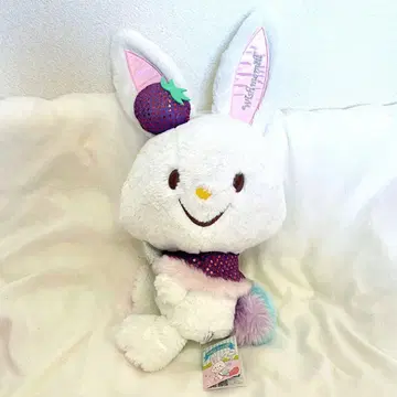 위시미멜 키라키라 딸기 BIG 봉제 인형 산리오 레트로 레어