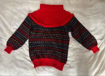 [ 손뜨개질 핸드메이드 ] 캐주얼 하이넥 니트