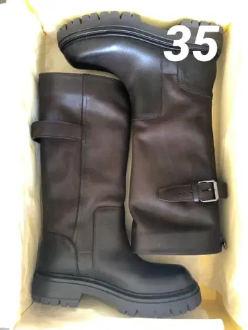 라빠르망 [ ELENA IACH ] BELDED LONG BOOTS