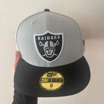 레이더스 59FIFTY 캡 사이즈 8 NFL