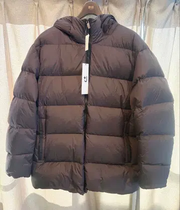 인기 사이즈 XL +J 라이트 다운 볼륨 후드티