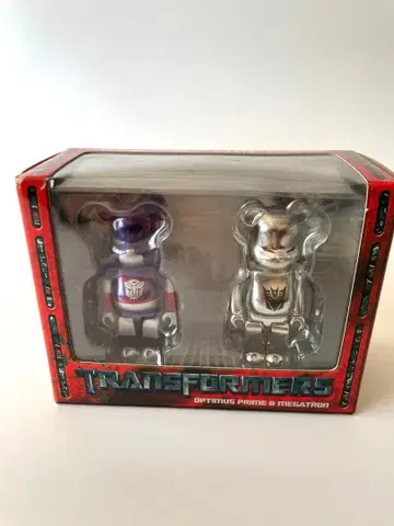 BE@RBRICK 옵티머스 프라임 & 메가트론 세트