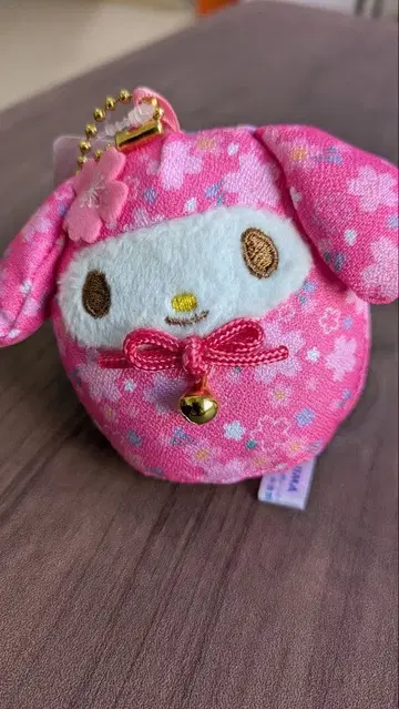 택 포함 미사용 봉제 인형 벚꽃 달마 마이멜로디 일본풍 패턴