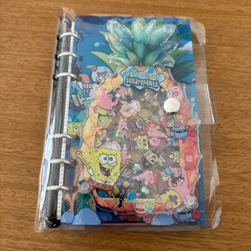 스펀지밥 바스락 수첩