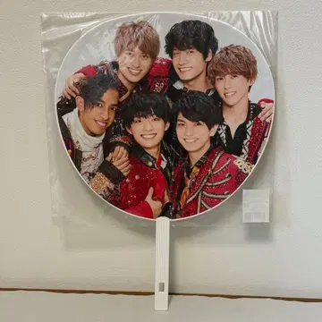 [ 미사용 새상품 ] A! group 점보 부채 아케오메 콘