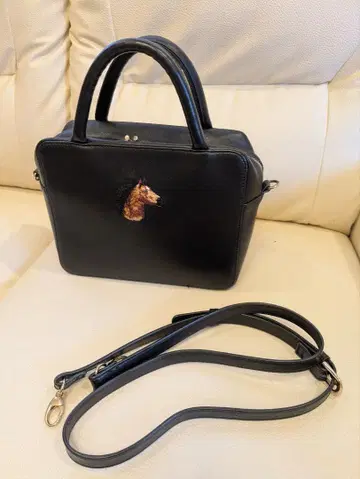 이아파피요네 말 자수 2way 핸드백