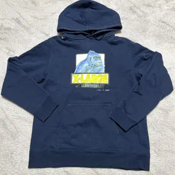 XLARGE 소라야마 하지메 후드티 네이비 XL 사이즈 엑스라지
