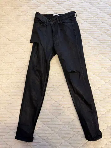 EGOIST 스키니 데님 블랙