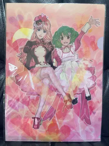 셰릴 & 랑카 d 오샤레 마크로스b 클리어 파일 마크로스F