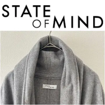 STATE OF MIND(스테이트 오브 마인드) 한 겹 코트 스톨 감각