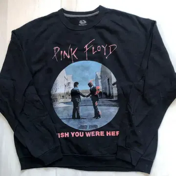 핑크 플로이드 PINK FLOYD 2XL 속기모 밴딩 맨투맨