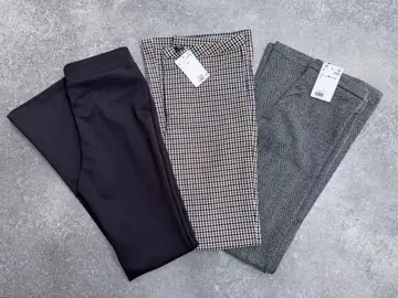 H&M 플레어 팬츠 3세트