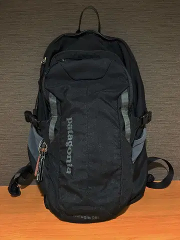 patagonia 블랙 백팩
