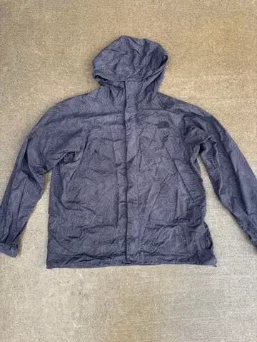 THE NORTH FACE 지형 무늬 나일론 자켓