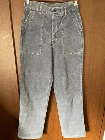 그레이 데님 워크 팬츠