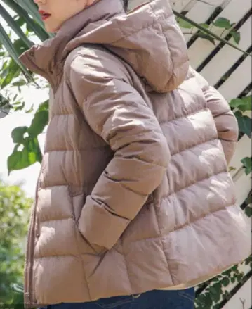 슈라루 베이직 다운 자켓 샌드 베이지 월드