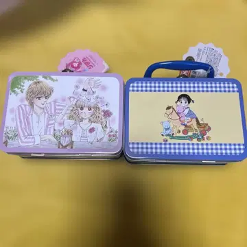 3COINS 쓰리코인즈 리본 70주년 양철 소품함 마멀레이드 보이 두근