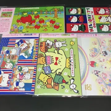 딸기 신문 부록 엽서 전 5종