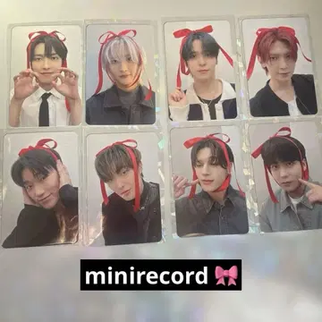 ateez minirecord 리본 컴플리트
