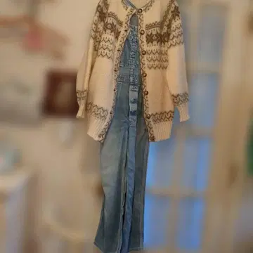 노르딕 가디건 빈티지