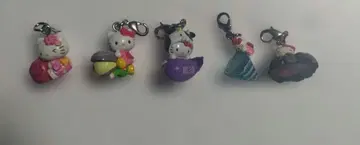 지역 한정 키티 키링 5개 세트