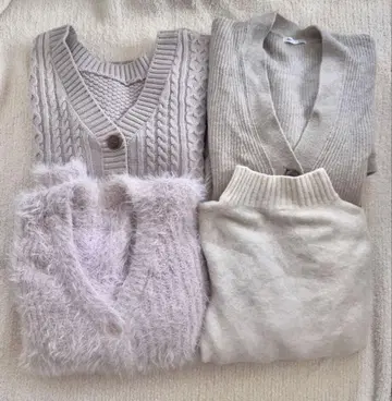 여성용 니트 4점 묶음 판매