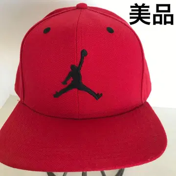 새상품급 조던 jordan 캡 cap 점프맨 빨간색