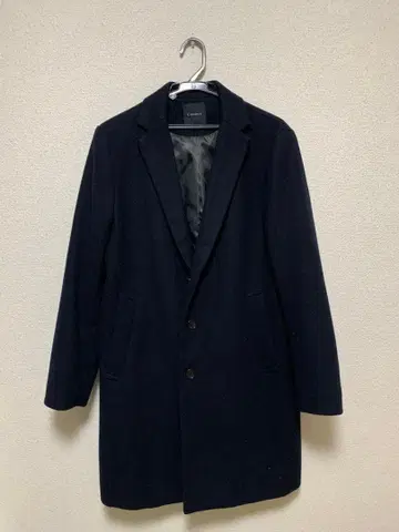 네이비 체스터 코트 RAGEBLUE