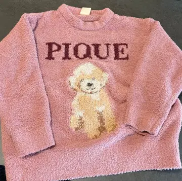 핑크 푸들 젤라피케 상의