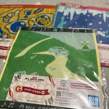 미세스 GREEN APPLE 미세스 제일복권 G상 타월 3종