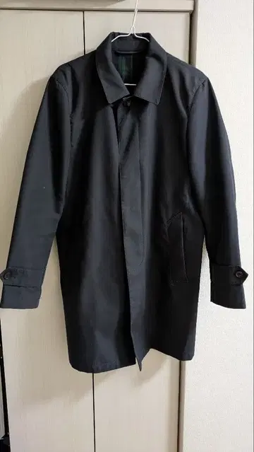 GU 네이비 스텐카라 코트 M 사이즈