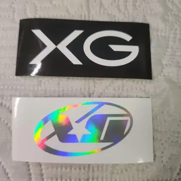 세트 판매 [ 새상품급 ] XG 스티커