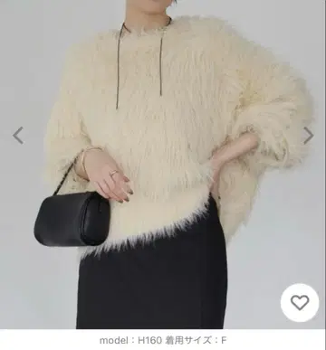 [ 미사용 새상품 ] Freesia by andme 페더얀 기모 니트