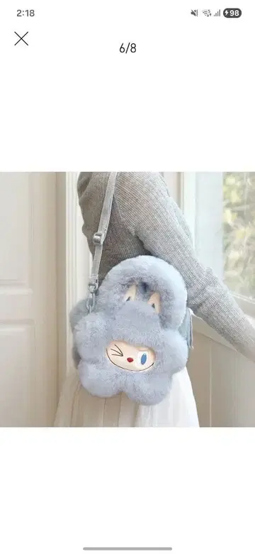 THE MONSTERS PlushFlower 러브 플라워 백