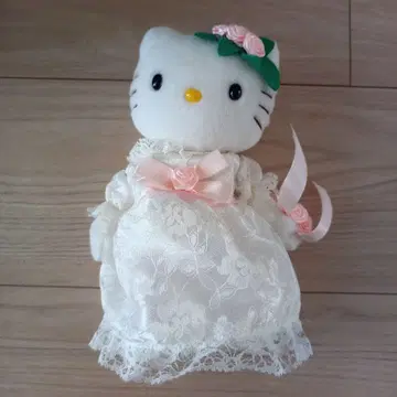 헬로키티 레이스 드레스 봉제 인형