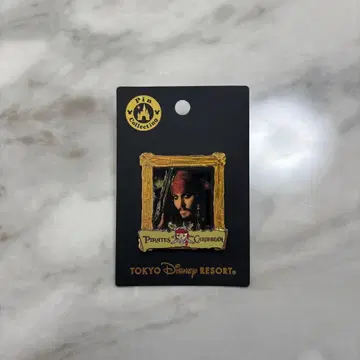 TDR 캐리비안의 해적 잭 스패로우 핀 배지 레트로 희귀 레어