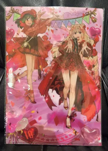 셰릴 노움 & 란카 리 클리어 파일 마크로스 F 오샤레 마크로스 10