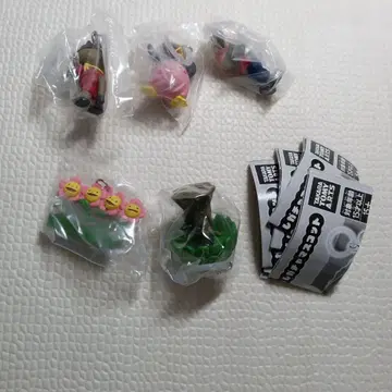 [ 사-4 ] 니코니코푼 메지루시 마스코트 5개 세트 컴플리트