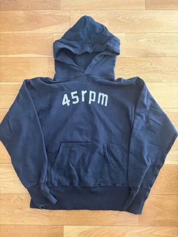 45rpm 네이비 후디