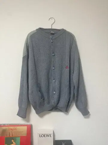 그레이 가디건 구제 의류 빈티지 juemi plumvintage