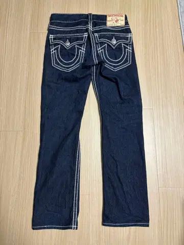 트루 릴리전 슬림핏 데님