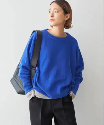 2025년 모델 스픽 앤 스팬 벌키 얀 돌먼 롱 리브 니트