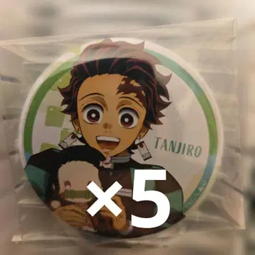 귀멸의 칼날 카마도 탄지로 캔뱃지 세트