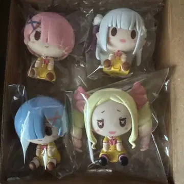 제일복권 리제로 D상 쵸코놋코 에밀리아 렘/라무 베아트리스 세트