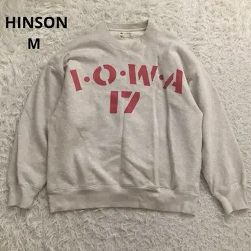 HINSON 힌손 트레이닝복 맨투맨 로고 남성용 M