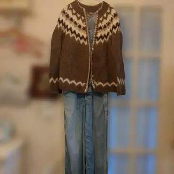 노르딕 가디건 빈티지