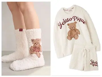 Gelato Pique 홀리데이 스노우 베어 3종 세트