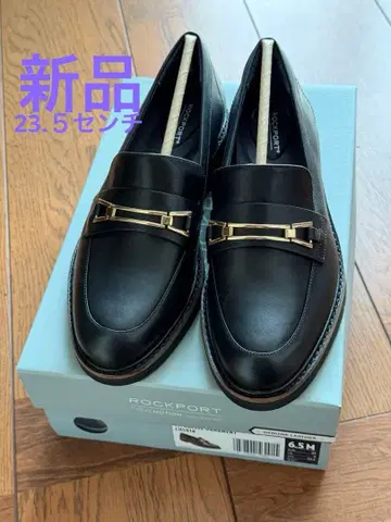 새상품 ROCKPORT TOTALMOTION 로퍼 23.5 블랙