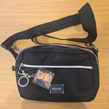 PAUL & JOE 블랙 숄더백