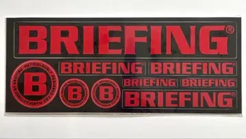 BRIEFING 스티커 미사용 새상품